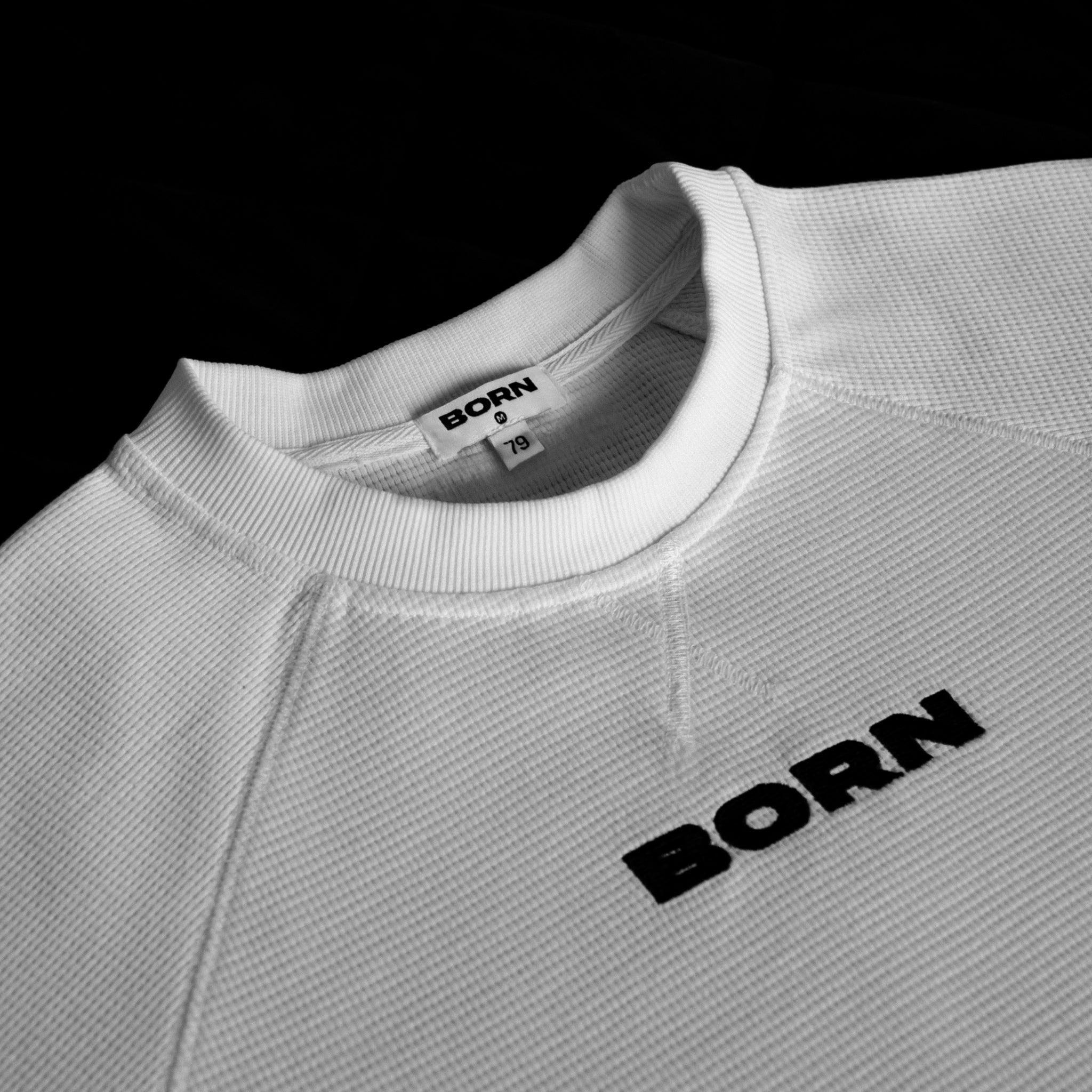 THERMAL KNIT LONG SLEEVE [CLOUD WHITE]